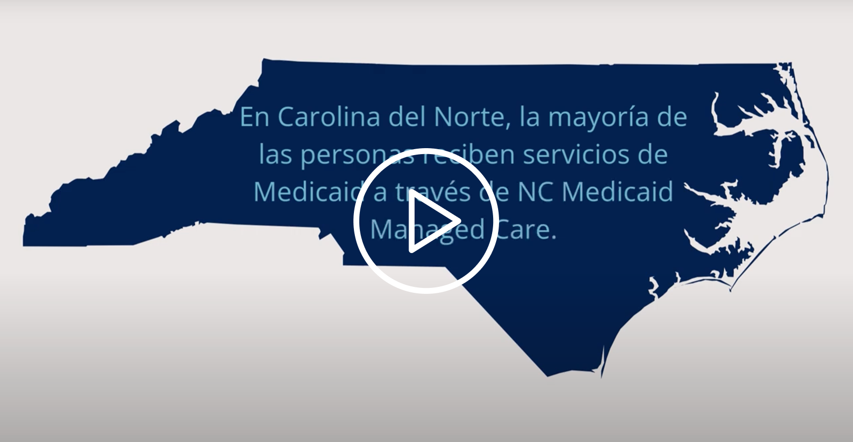 Breve video para obtener más información sobre los diferentes tipos de planes de salud para los beneficiarios de NC Medicaid Managed Care.